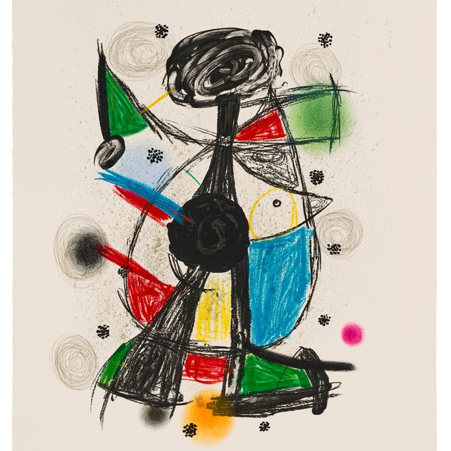 Joan Miró — Искусственник-арлекин