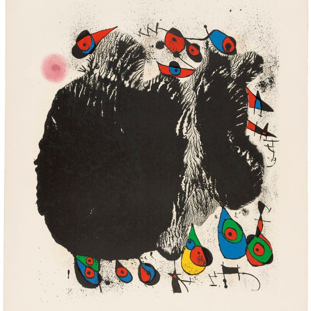 Joan Miró — Ла-каскад в уазо