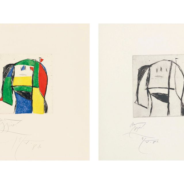 Joan Miró — Конституция Испании 1978 года (D. 1028)