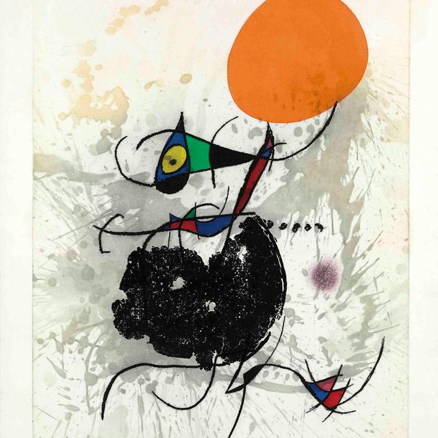 Joan Miró — Нетронутая земля и Солей (D. 583)