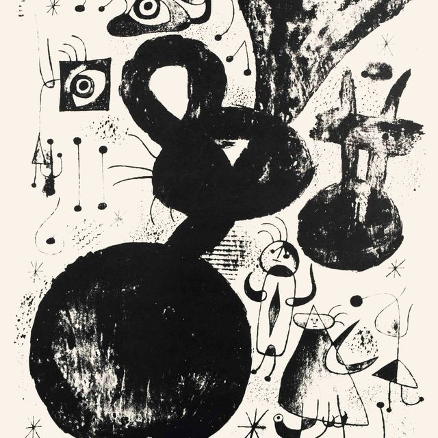 Joan Miró — Barcelona XLI, из серии Barcelona
