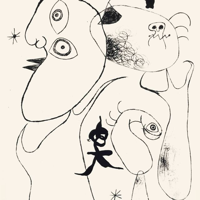 Joan Miró — Барселона XVIII, из серии "Барселона"