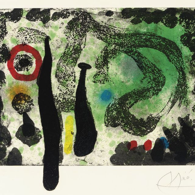 Joan Miró — Мусовый сад (M. 454)