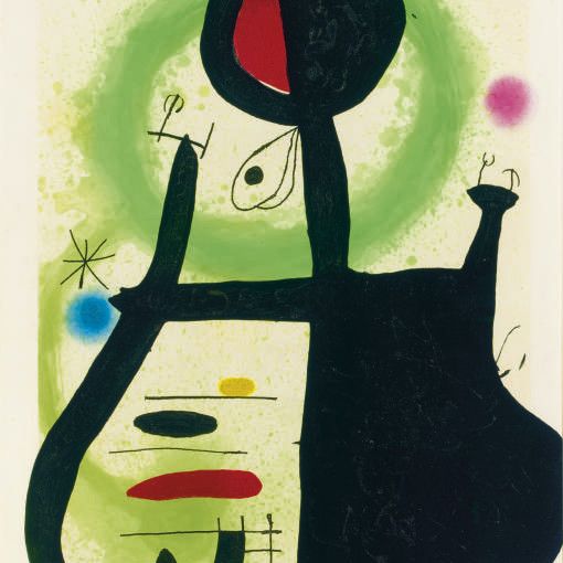 Joan Miró — Ла-колдунья (D. 519)