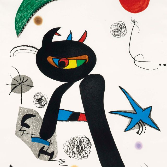 Joan Miró — Варвары в лесу