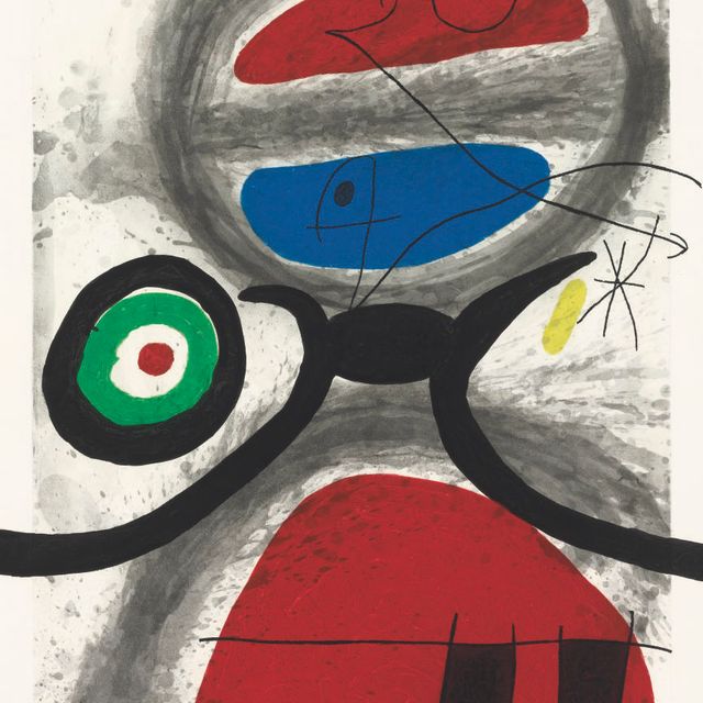 Joan Miró — Улица, ведущая к Морю (D. 484)