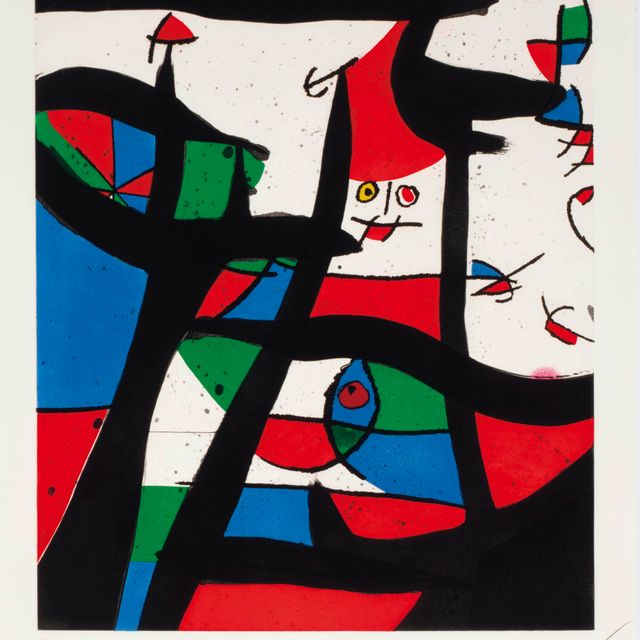 Joan Miró — Танец в одиночестве (D. 760)