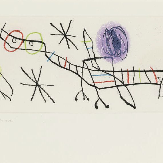 Joan Miró — Эрик Сати: "Поэмы и шансоны" : одна пластинка (д. 522; в сборниках нет)
