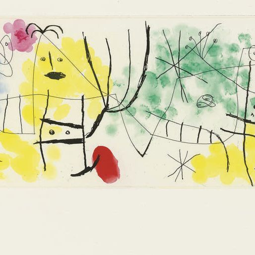 Joan Miró — Эрик Сати: "Поэмы и шансоны" : одна пластинка (д. 523; в сборниках нет)
