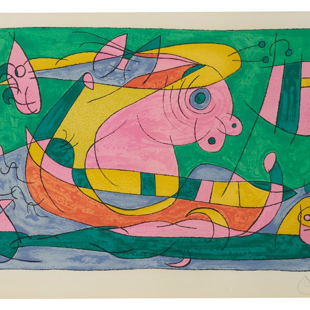 Joan Miró — Люксы с высоким уровнем рентабельности инвестиций : Одна тарелка