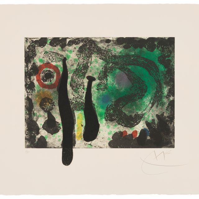 Joan Miró — Мусовый сад
