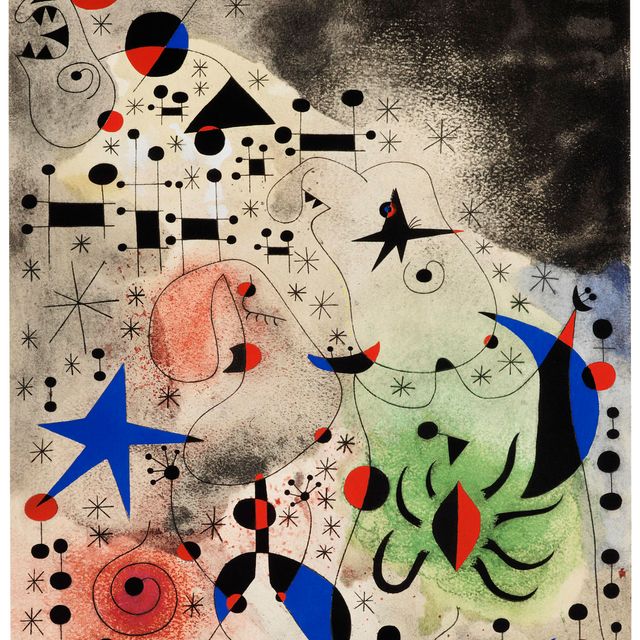 Joan Miró — Созвездия : одна пластина