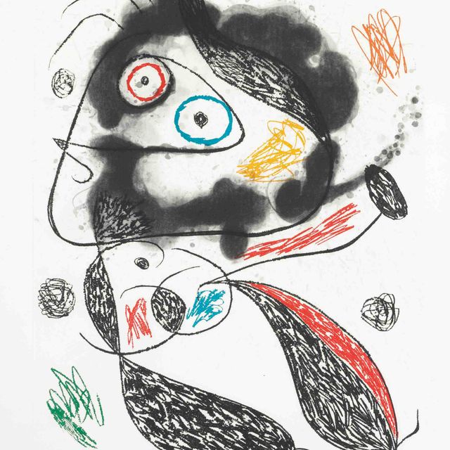 Joan Miró — Ла-Беглец (D. 1004)