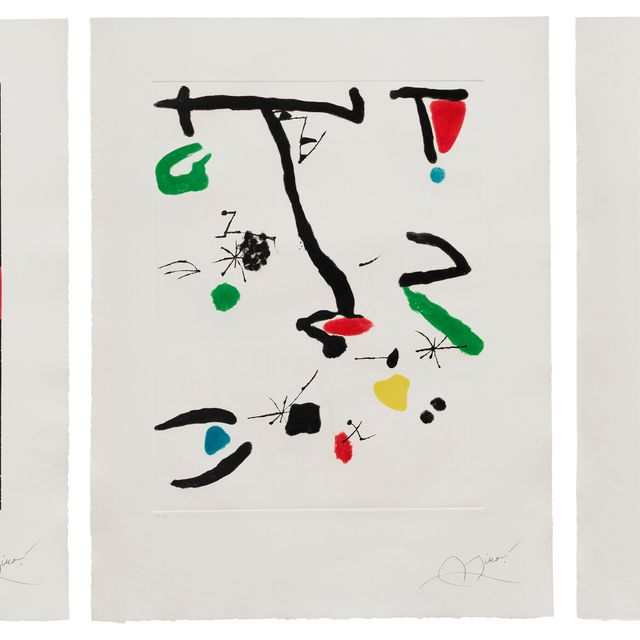 Joan Miró — Сыновья Абрины I,II и III