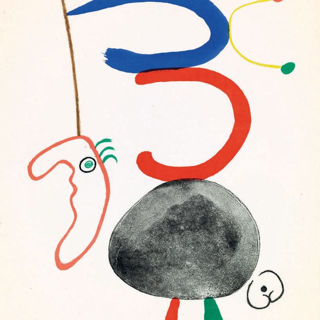 Joan Miró — Тристан Тцара, Парлер Сеул, А. Мейт, Париж, 1948-50 (Мурло 102-75; Крамер букс 17)