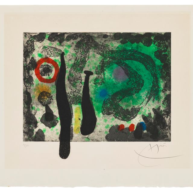 Joan Miró — Мусовый сад