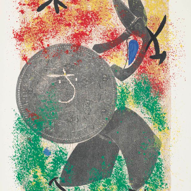Joan Miró — "Крокодил с Финанс III" (M. 690)