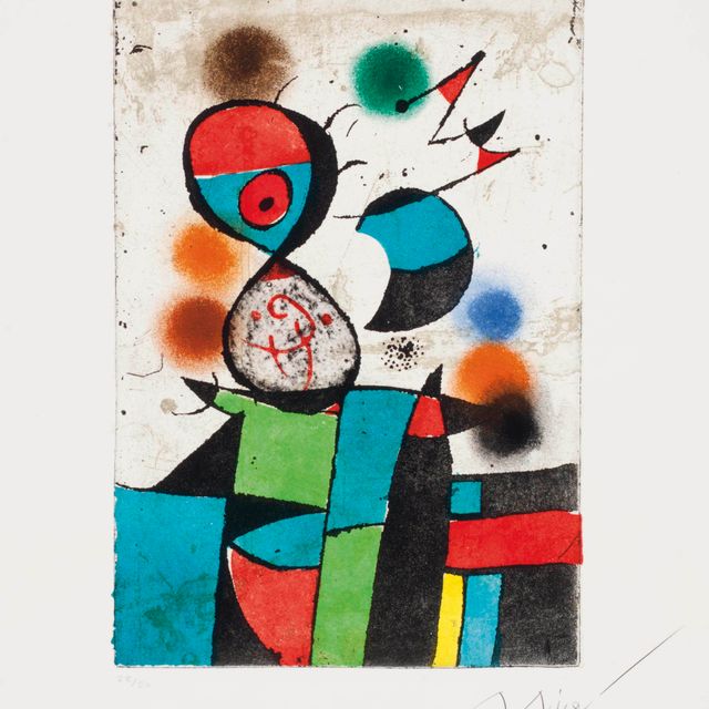Joan Miró — Гауди VIII (умер в 1067 году)