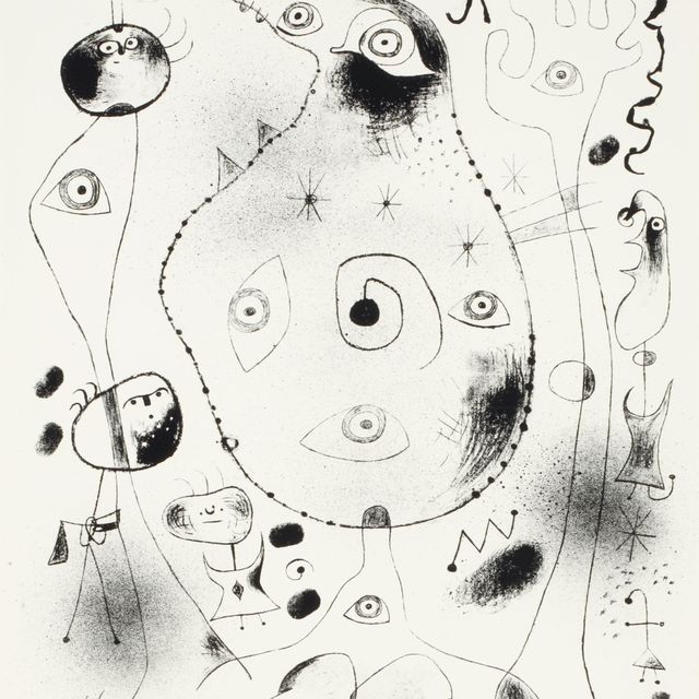 Joan Miró — "Барселона VII", из серии "Барселона" (серия 12)