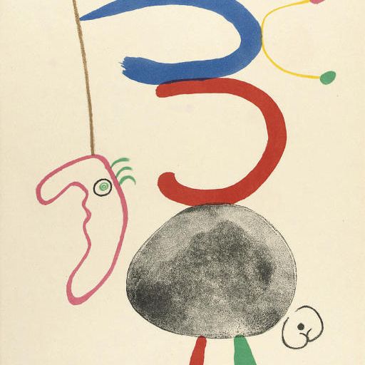 Joan Miró — Тристан Тцара, "Парлер Зюль", Мэг, Париж, 1950 (Мурло 102-75; ср. С. книги 17)