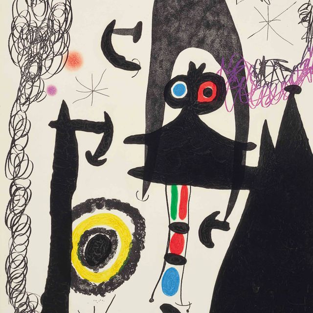 Joan Miró — Эскалада в лунном свете