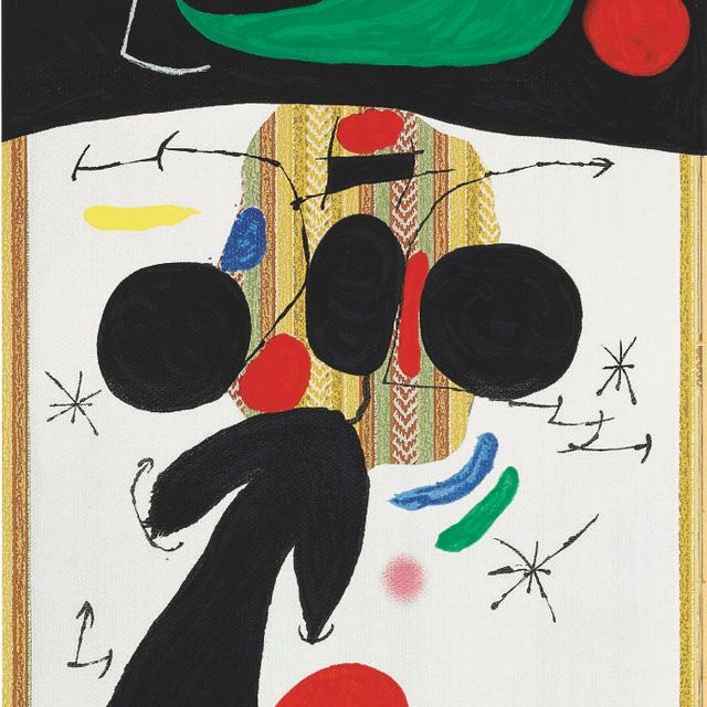 Joan Miró — Интерьер и ночь (M. 590)