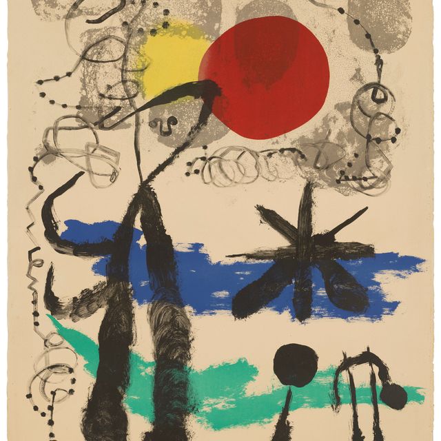 Joan Miró — Тристан-путешественник