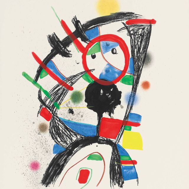Joan Miró — Коломбина у окна (M. 1201)
