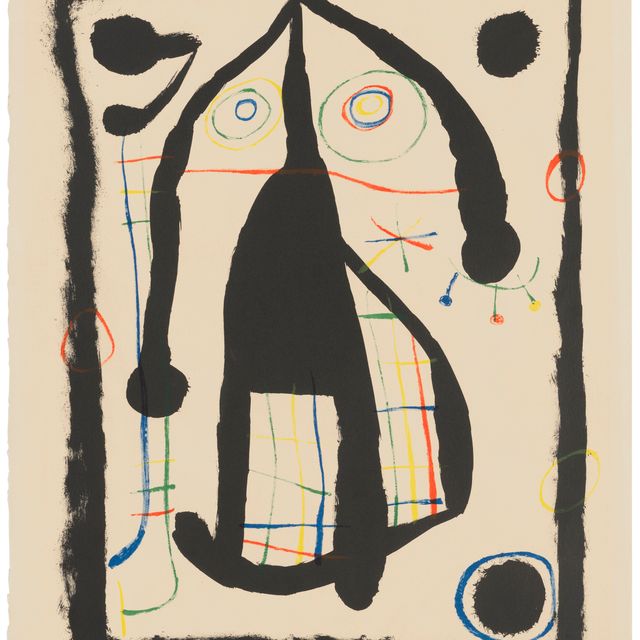 Joan Miró — Чужая женщина