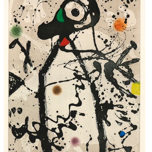 Joan Miró — Черный перец по-Мантильски (D. 750)