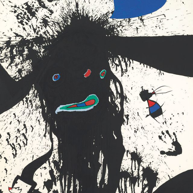 Joan Miró — Лунная дорога (M. 1101)