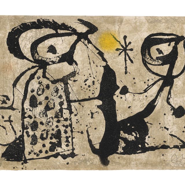 Joan Miró — Гауди XIX