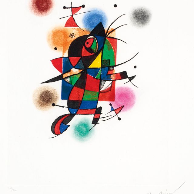 Joan Miró — Гауди XIV (умер в 1073 году)