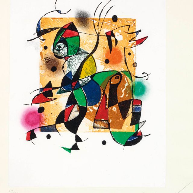 Joan Miró — Гауди XVI (умер в 1075 году)