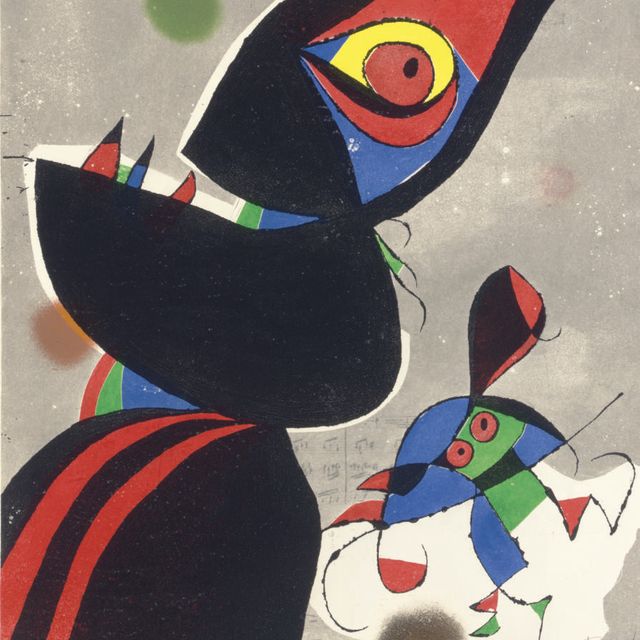 Joan Miró — Гауди XVII (умер в 1076 году)