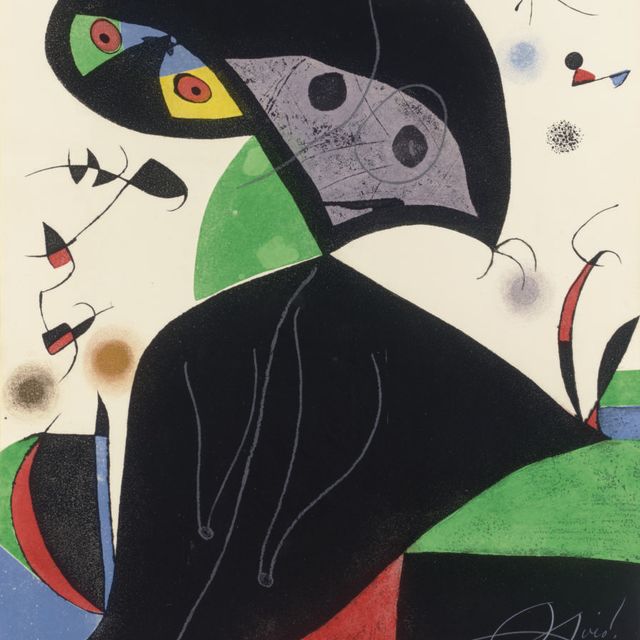 Joan Miró — Гауди XVIII (умер в 1077 году)