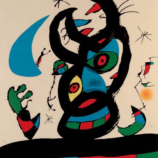 Joan Miró — Монтройг I (M. 953)