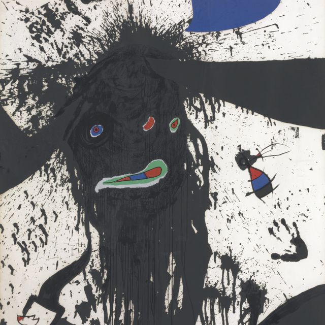 Joan Miró — Лунная дорога (M. 1101)