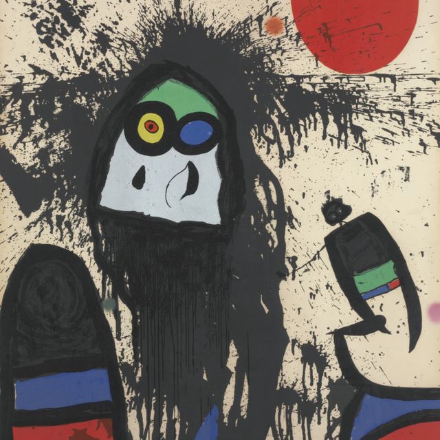 Joan Miró — Солнечный луч (M. 1102)