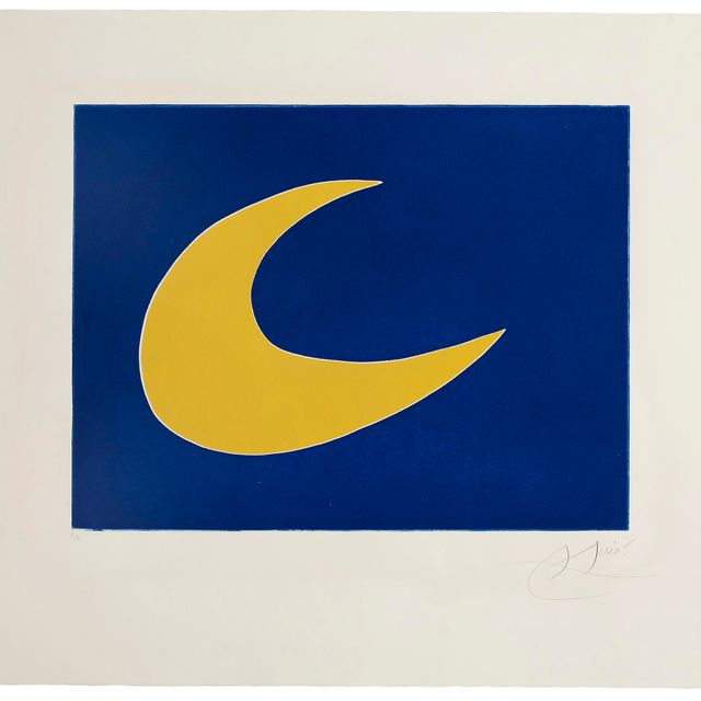 Joan Miró — Одна тарелка, от: Càntic del Sol