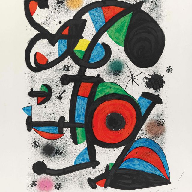 Joan Miró — Королева Любви I (Мурло, 1233)