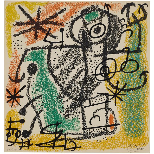 Joan Miró — Сущность земли : один отпечаток