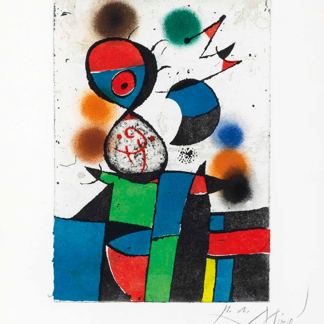 Joan Miró — Гауди VIII