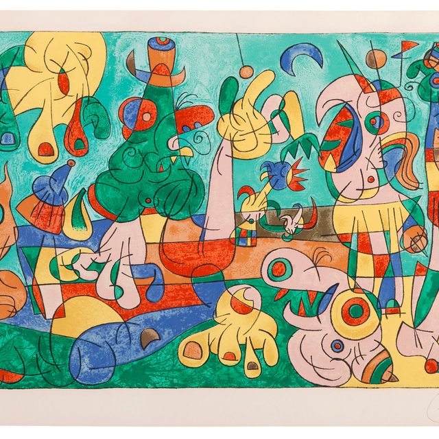 Joan Miró — Рентабельность инвестиций Ubi: одна тарелка