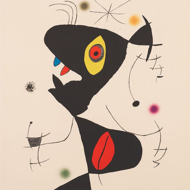 Joan Miró — Фотография VI, от: Oda a Joan Miró