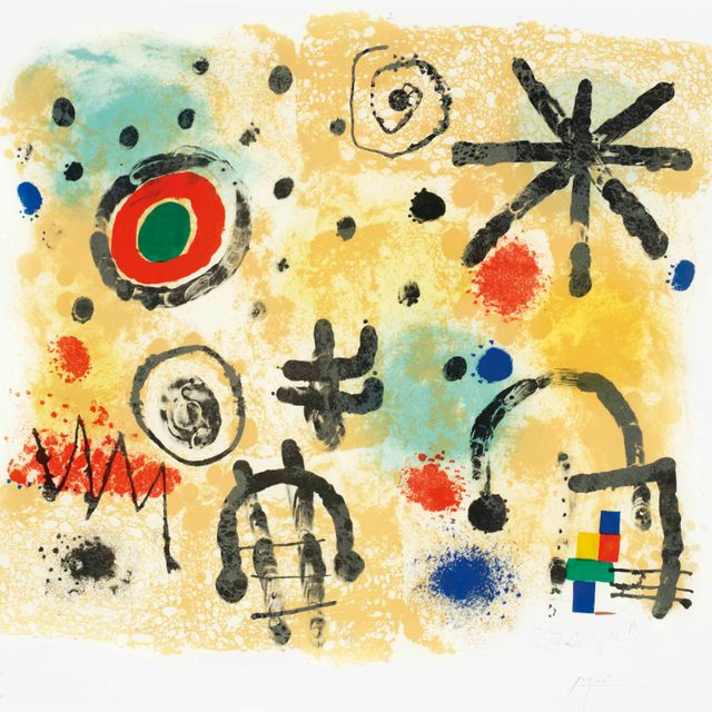 Joan Miró — Знаки и метеориты