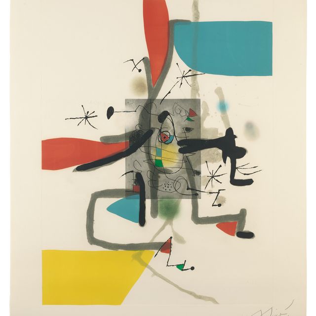 Joan Miró — Фото I, от: Llibre dels sis Sentits