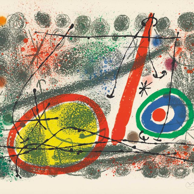 Joan Miró — Две таблички из: Картонов M. 452 и 453); ср. С. книги (103)