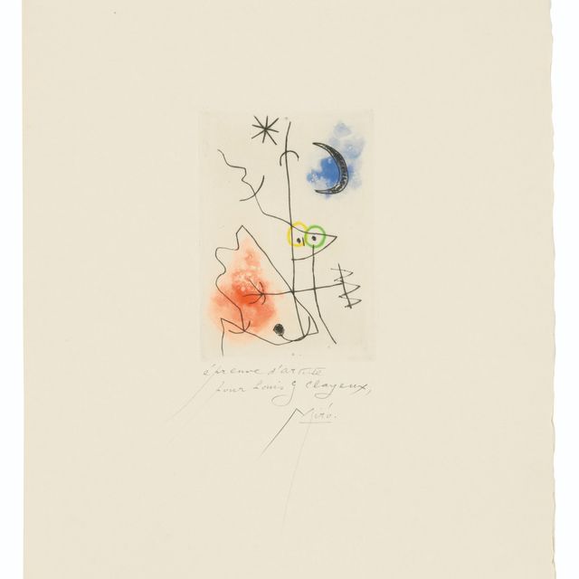 Joan Miró — Ле Гриллон
