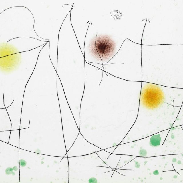 Joan Miró — Жак Дюпен, журнал "Проблемы", главный редактор, Париж, 1974 (т. 687-706; С. 187)